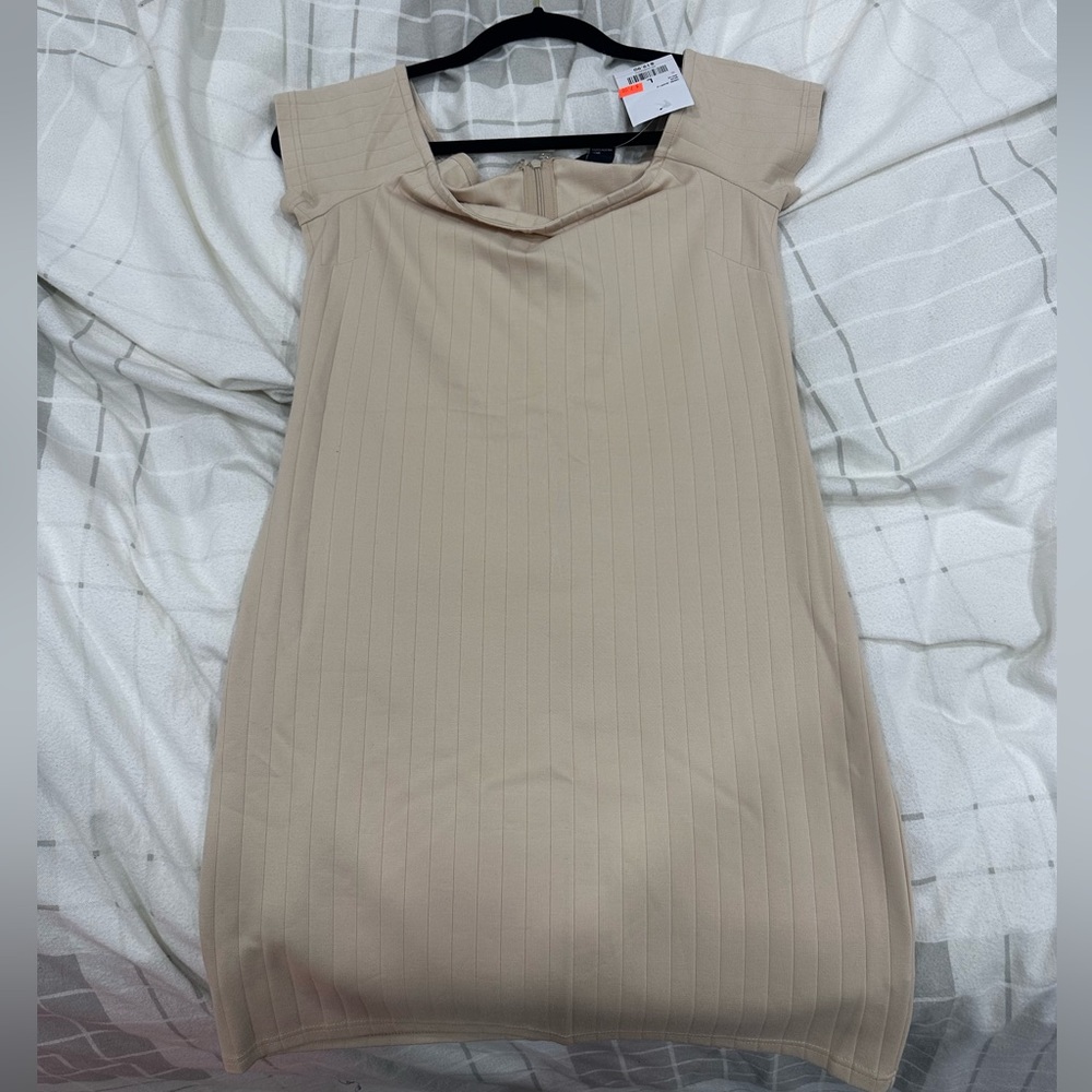 Brand new short nude dress